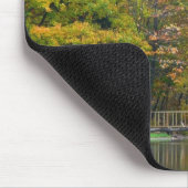 Tapis De Souris Seven Springs Fall Bridge II Autumn Paysage (Coin)
