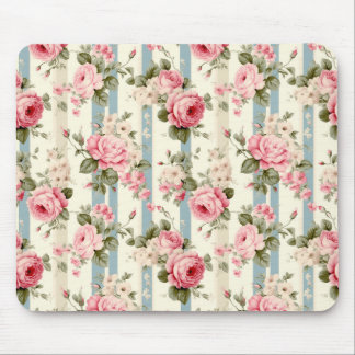 Tapis De Souris Shabby Chic Roses Vintages