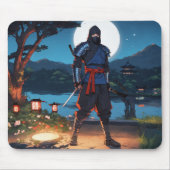 Tapis De Souris Shadow Warrior Moonlight Strike: Shinobi Night (Devant)