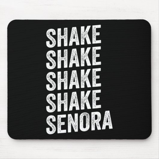 Tapis De Souris Shake Senora Halloween (Devant)