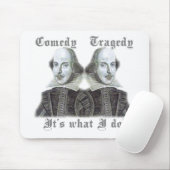 Tapis De Souris Shakespeare - est il ce que je fais ! (Avec souris)