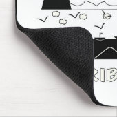 Tapis De Souris Shaluak Dist. "Je travaille à quelque chose grande (Coin)