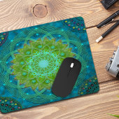 Tapis De Souris Shambala Tantric Nymphaea mandala art