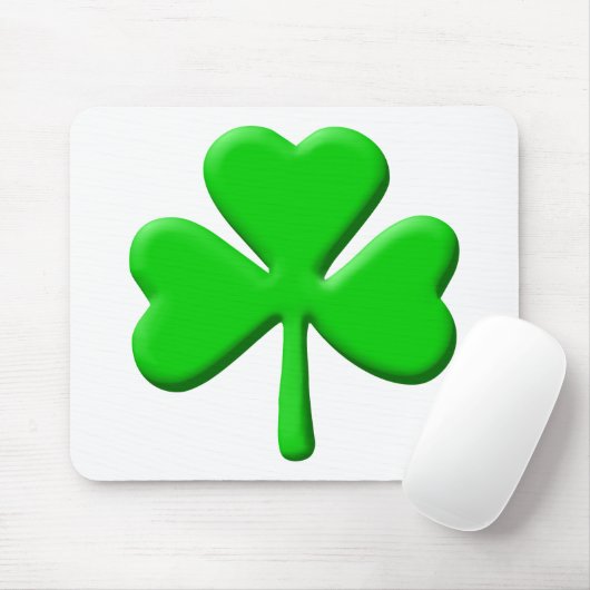 Tapis De Souris shamrock 3d (Avec souris)
