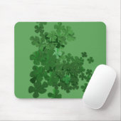 Tapis De Souris Shamrock de la Saint-Patrick (Avec souris)