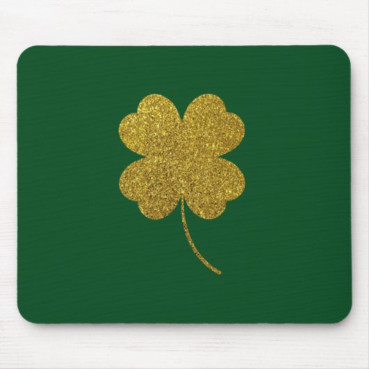 Tapis De Souris Shamrock de la Saint-Patrick (Devant)