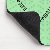 Tapis De Souris Shamrock de texte fluide (Coin)