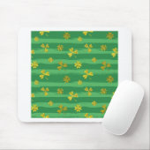 Tapis De Souris shamrock d'or st patrick (Avec souris)