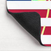 Tapis De Souris Shamrock du drapeau irlandais américain Clover St. (Coin)