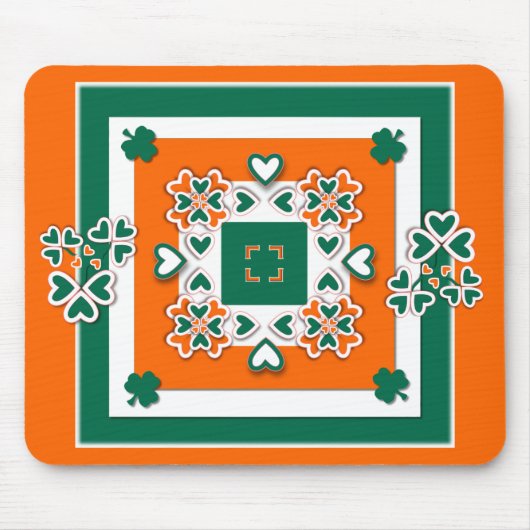 Tapis De Souris Shamrock et plus (Devant)
