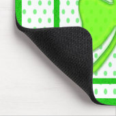 Tapis De Souris Shamrock et Pois - (Coin)