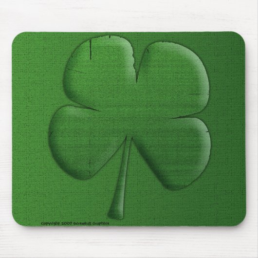 Tapis De Souris Shamrock Mousepad (Devant)