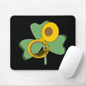 Tapis De Souris Shamrock Tuba (Avec souris)