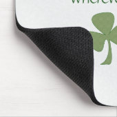 Tapis De Souris Shamrock vert et or (Coin)
