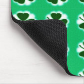 Tapis De Souris Shamrocks chanceux (Coin)