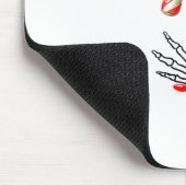 Tapis De Souris She Likes My Candy Cane Skeleton Couples Christmas (Coin)