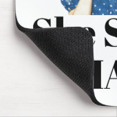 Tapis De Souris She Said What? Mouse Pad (Coin)