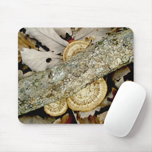 Tapis De Souris Shelf Fungus en novembre Mousepad (Avec souris)