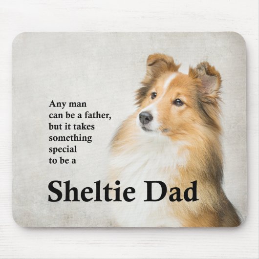 Tapis De Souris Sheltie Dad Mousepad (Devant)