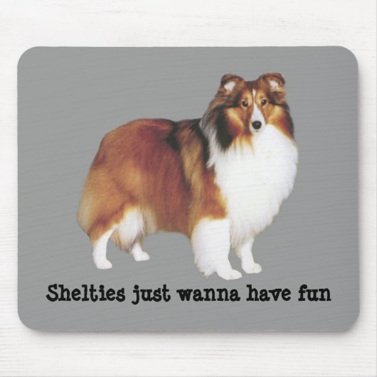 Tapis De Souris Sheltie Mousepad (Devant)