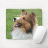 Tapis De Souris Sheltie sur le mousepad (Avec souris)
