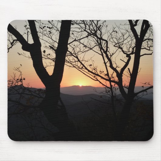 Tapis De Souris Shenandoah Sunset National Park Paysage (Devant)