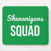 Tapis De Souris Shenanigans Squad St Patrick's Day (Devant)