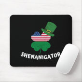 Tapis De Souris Shenanigator de la Saint Patrick (Avec souris)