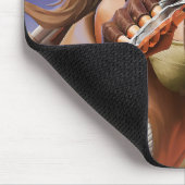 Tapis De Souris Sheriff Gaming Mousepad | Moto Cool Rider Pad (Coin)