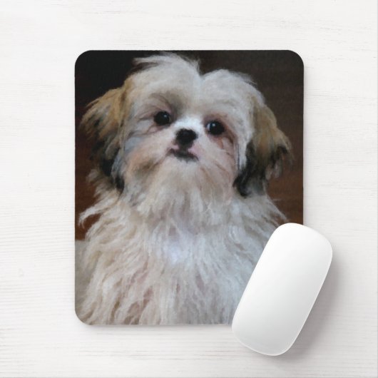 Tapis De Souris Shih Tzu Mousepad (Avec souris)