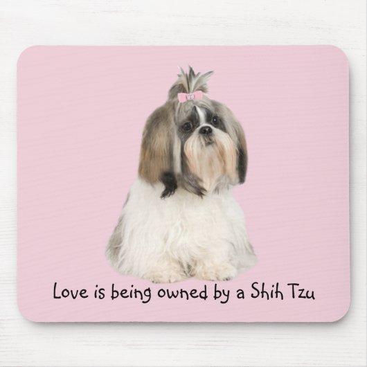 Tapis De Souris Shih Tzu Mousepad (Devant)
