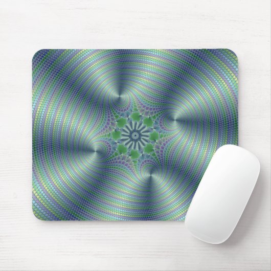 Tapis De Souris Shimmerine - art de fractale (Avec souris)