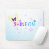 Tapis De Souris Shine On Butterfly Mousepad - Uplifant Neon Paste (Avec souris)