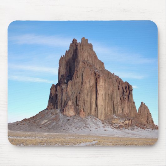 Tapis De Souris Shiprock Mountain, Nouveau-Mexique (Devant)