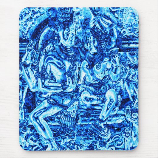 Tapis De Souris Shiva et étreinte de Shakti (Devant)