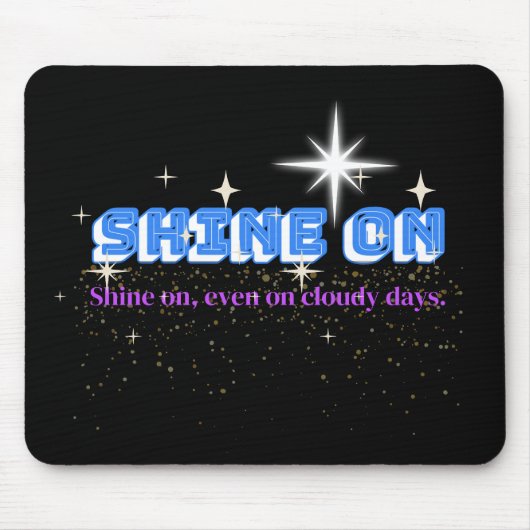 Tapis De Souris SHON - Édition Night Glow (Devant)