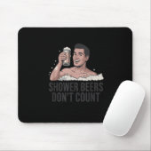Tapis De Souris Shower Beers Don’t Count Funny Beer Lover Retro (Avec souris)