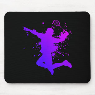 Tapis De Souris Shuttle Mens Squash Badminton Joueur Badminton Bad