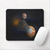 Tapis De Souris Shuttlecock Space Shuttle (Avec souris)
