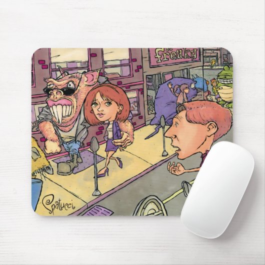 Tapis De Souris Si bizarre (Avec souris)