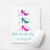 Tapis De Souris Si La Chaussure Convient À Mousepad (Avec souris)