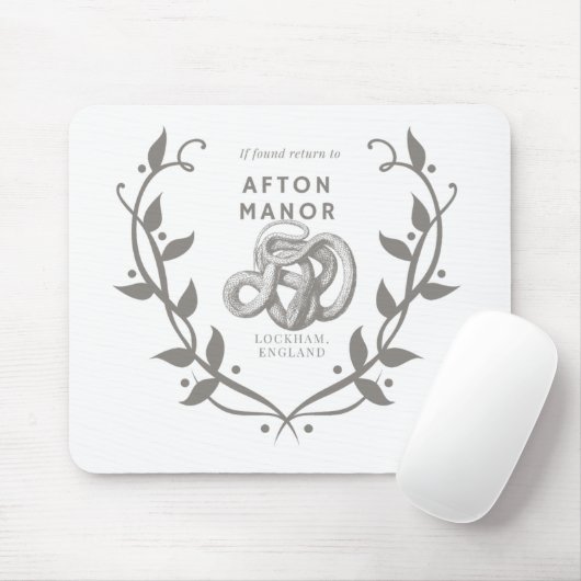 Tapis De Souris Si trouvé revient à Afton Manor (Avec souris)