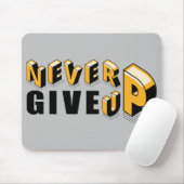 Tapis De Souris Si Vrai, N'Abandonnez Jamais, 3 Dimensions (Avec souris)