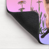 Tapis De Souris Siamese Cat Butterfly Personalized (Coin)
