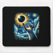 Tapis De Souris Siamese Chat 2024 Van Gogh Starry Nuit Siamese Cha (Devant)
