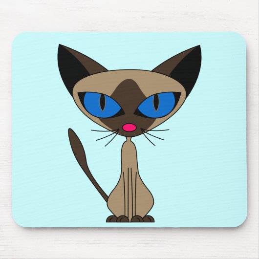 Tapis De Souris Siamois si vous svp - Mousepad (Devant)