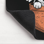 Tapis De Souris Siberian Husky In Your Front Cket (Coin)