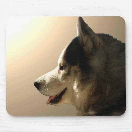 Tapis De Souris Sibérie Husky Mousepad Cadeaux Malamute Chiens De  (Devant)