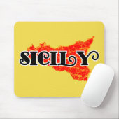 Tapis De Souris Sicile (Avec souris)