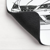 Tapis De Souris Siège Ibiza Cupra 2016 (Coin)